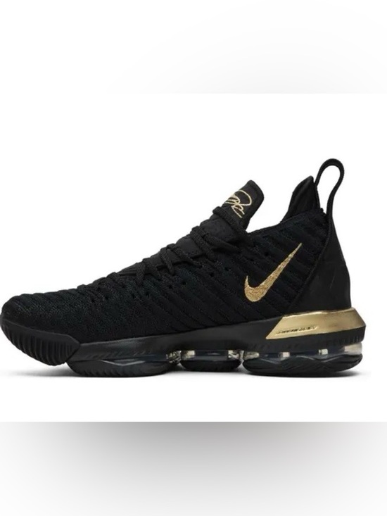 Nike LeBron 16 “I’m King” Black Athletic Sneakers with Gold Accent men’s 8.5 main image 10